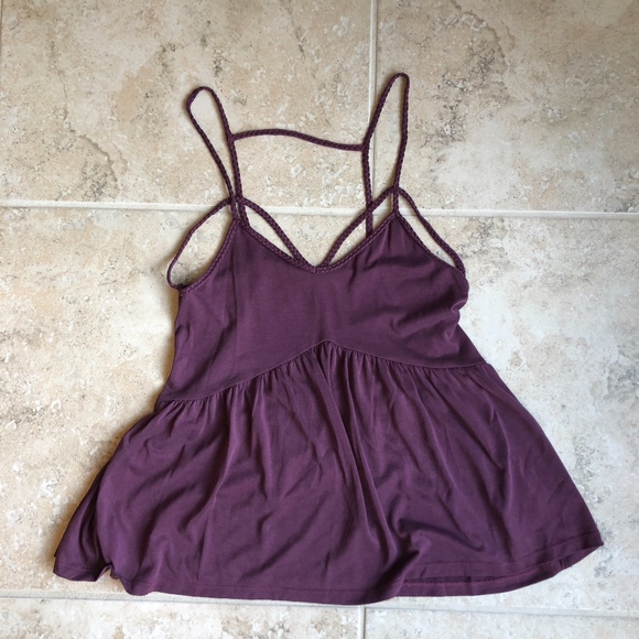 American Eagle Outfitters Tops - ☀️ 5/$25 American Eagle Strappy Braided Tank